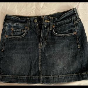 French Connection Denim Miniskirt